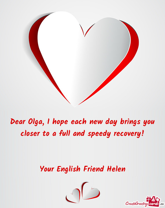 Your English Friend Helen