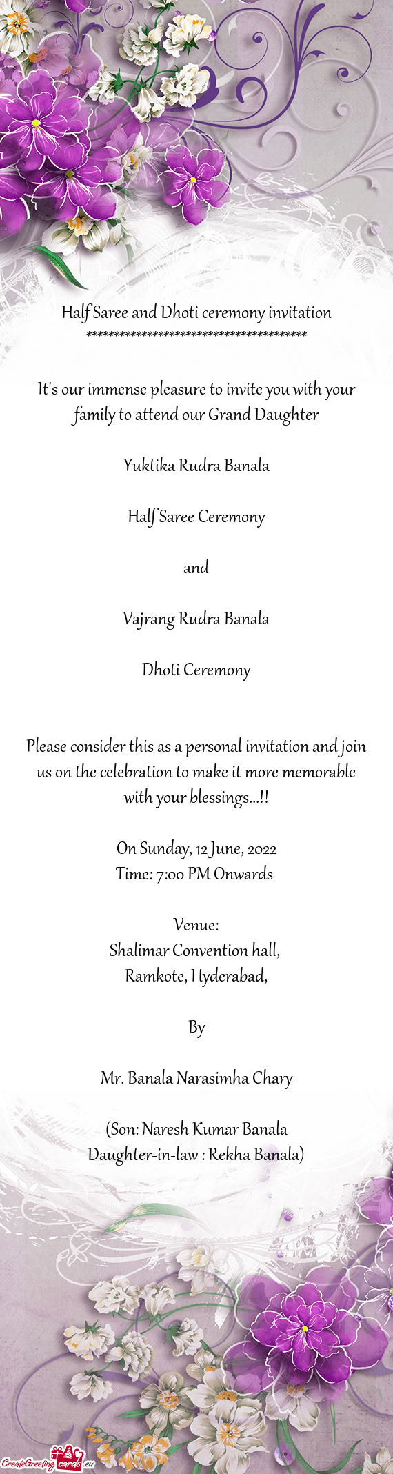 Yuktika Rudra Banala