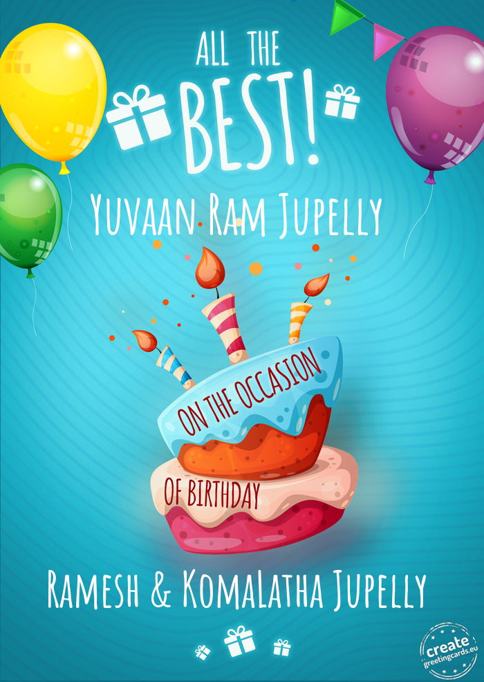 Yuvaan Ram Jupelly