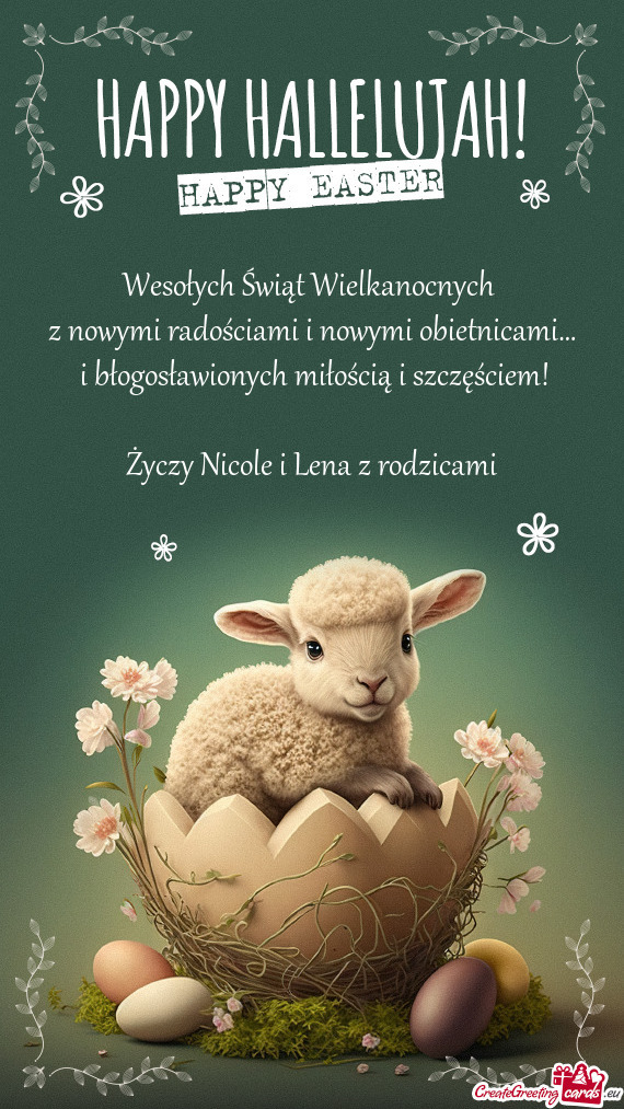 Z nowymi radościami i nowymi obietnicami…