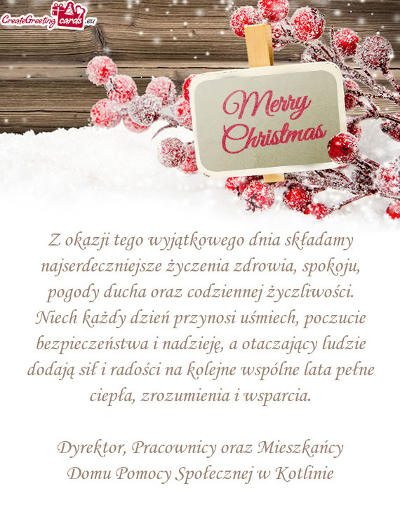 Z okazji tego wyjątkowego dnia składamy najserdeczniejsze życzenia zdrowia, spokoju, pogody ducha