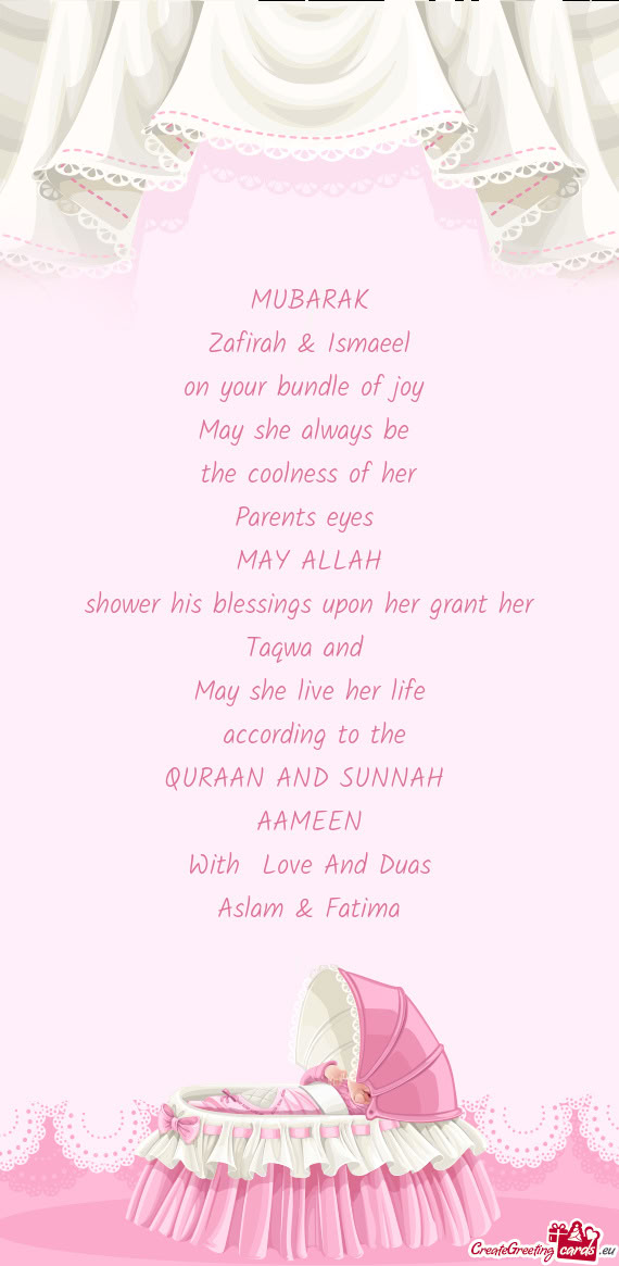 Zafirah & Ismaeel