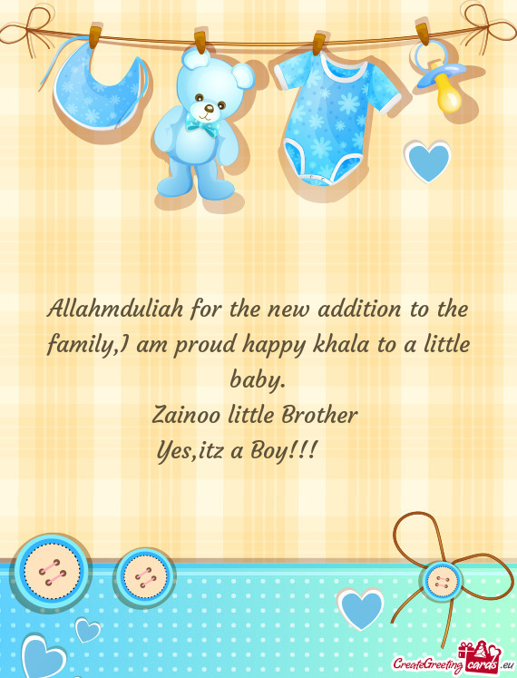 Zainoo little Brother