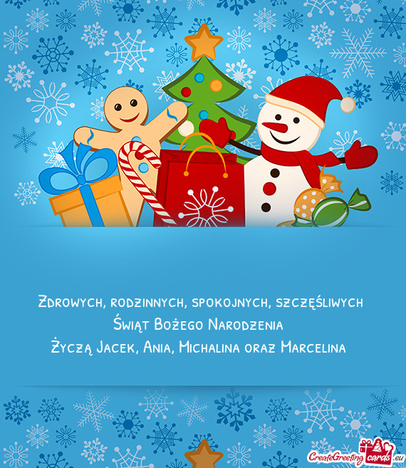 Zdrowych, rodzinnych, spokojnych, szczęśliwych Świąt Bożego Narodzenia 🎄