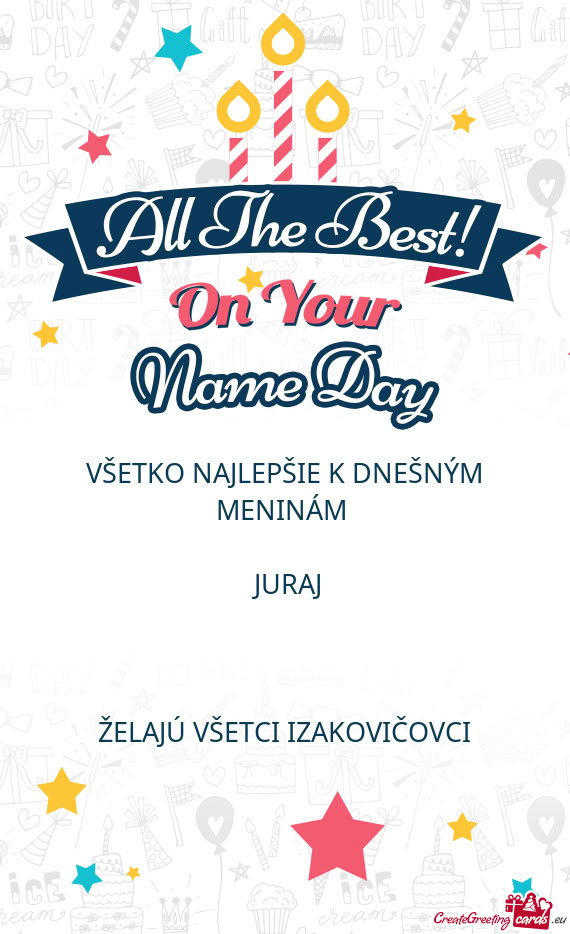 ŽELAJÚ VŠETCI IZAKOVIČOVCI