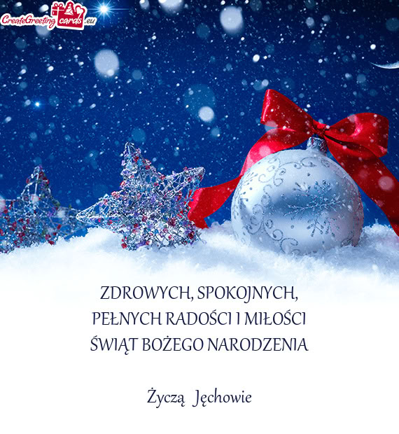 Życzą Jęchowie
