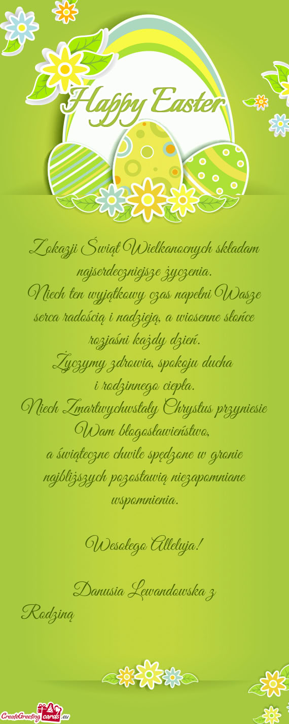 Życzymy zdrowia, spokoju ducha