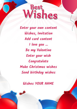 Best Wishes Card