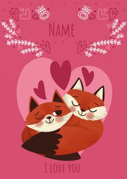 Foxes in love