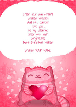 Pink Love Card